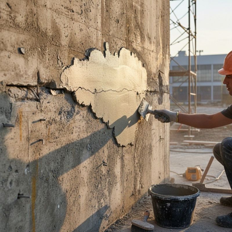 Concrete Wall Painting